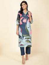 Printed Cotton Kurta Set